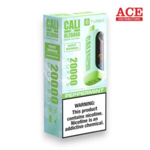 CALI MINT SERIES UL20000 DISPOSABLE 6CT -PEPPERMINT
