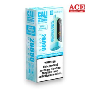 CALI MINT SERIES UL20000 DISPOSABLE 6CT -WINTERGREEN MINT
