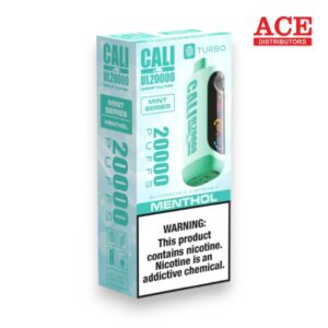CALI MINT SERIES UL20000 DISPOSABLE 6CT -MENTHOL