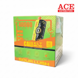 CALI SOUR SERIES XLT40000 PUFF DISPOSABLE 5% 6CT -SOUR LUSH