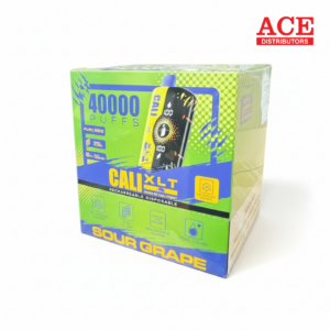 CALI SOUR SERIES XLT40000 PUFF DISPOSABLE 5% 6CT -SOUR GRAPE
