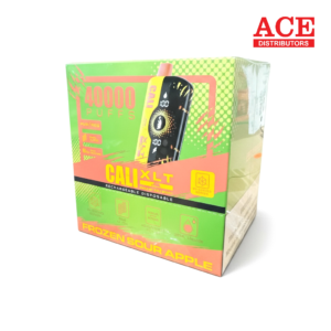 CALI SOUR SERIES XLT40000 PUFF DISPOSABLE 5% 6CT -FROZEN SOUR APPLE