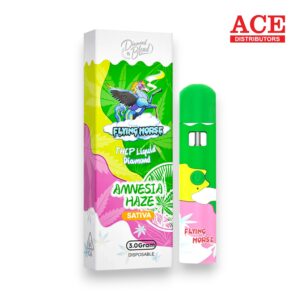 FLYING HORSE DIAMOND EDITION 3GM THC-P DISPOSABLE 5CT -AMNESIA HAZE SATIVA