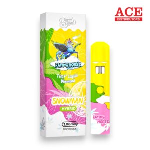 FLYING HORSE DIAMOND EDITION 3GM THC-P DISPOSABLE 5CT -SNOWMAN HYBRID