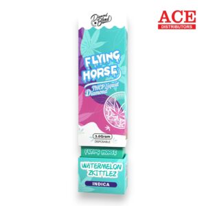 FLYING HORSE DIAMOND EDITION 3GM THC-P DISPOSABLE 5CT -WATERMELON ZKITTLEZ INDICA