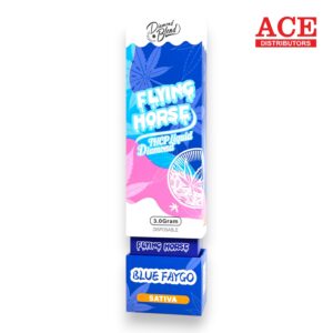 FLYING HORSE DIAMOND EDITION 3GM THC-P DISPOSABLE 5CT -BLUE FAYGO SATIVA
