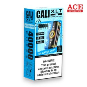 CALI XLT40000 PUFF DISPOSABLE 5% 6CT -BLUE BLAST
