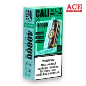 CALI XLT40000 PUFF DISPOSABLE 5% 6CT -BLUE MINT