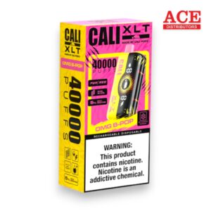 CALI XLT40000 PUFF DISPOSABLE 5% 6CT -OMG B POP
