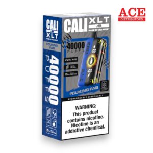 CALI XLT40000 PUFF DISPOSABLE 5% 6CT -FCUKING FAB