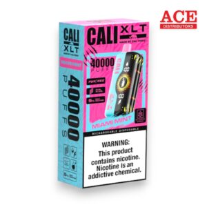 CALI XLT40000 PUFF DISPOSABLE 5% 6CT -MIAMI MINT