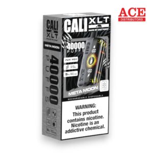 CALI XLT40000 PUFF DISPOSABLE 5% 6CT -META MOON