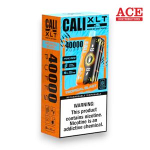 CALI XLT40000 PUFF DISPOSABLE 5% 6CT -TROPICAL BLAST