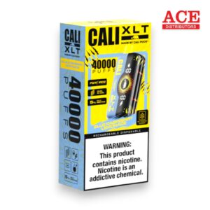 CALI XLT40000 PUFF DISPOSABLE 5% 6CT -BLUE RASPBERRY LEMONADE