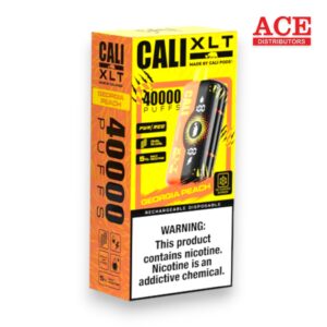 CALI XLT40000 PUFF DISPOSABLE 5% 6CT -GEORGIA PEACH