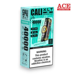 CALI XLT40000 PUFF DISPOSABLE 5% 6CT -MENTHOL