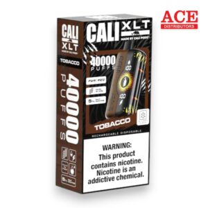 CALI XLT40000 PUFF DISPOSABLE 5% 6CT -TOBACCO