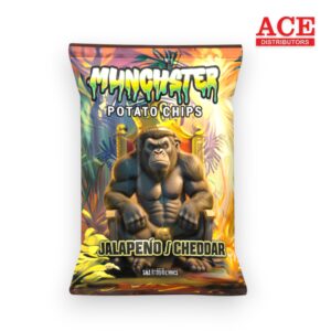 MUNCHSTER POTATO CHIPS 2.5OZ JALAPENO CHEDDAR
