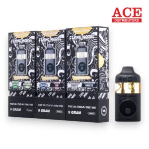FLYING HORSE BLACK EDITION 9GM THC-P DISPOSABLE 5CT