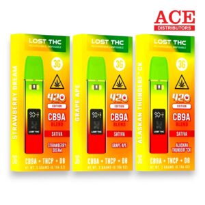 LOST THC 420 CB9A 3GM THCP DISPOSABLE 5CT