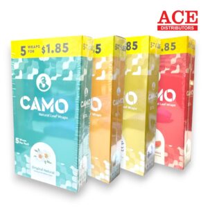 AFGANHEMP CAMO WRAPS $1.85 5/10CT