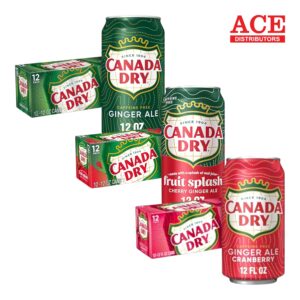 CANADA DRY 12OZ CAN 12CT