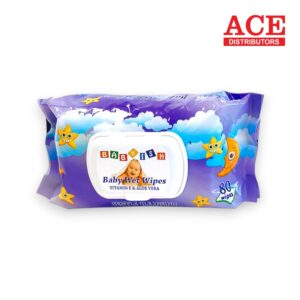 BABY WET WIPES BABYISH PURPLE 80CT