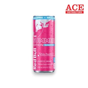 RED BULL 8.4OZ SUGAR FREE WHITE PEACH 24CT