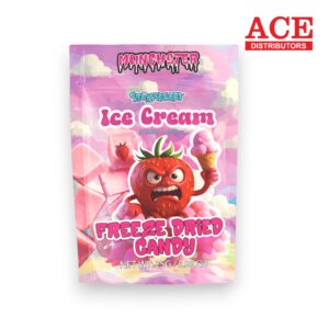 MUNCHSTER FREEZE DRIED CANDY 0.88OZ STRAWBERRY ICE CREAM