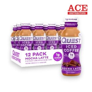QUEST PROTEIN ICED COFFEE MOCHA LATTE 10OZ 12CT
