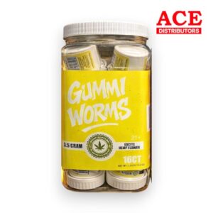 HEMP MASTER EXOTIC FLOWER 3.5G/16CTJAR - GUMMI WORMS SATIVA