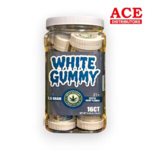 HEMP MASTER EXOTIC FLOWER 3.5G/16CTJAR - WHITE GUMMY HYBRID