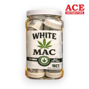 HEMP MASTER EXOTIC FLOWER 3.5G/16CTJAR - WHITE MAC INDICA