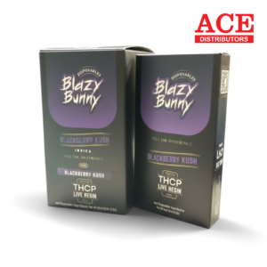 BLAZY BUNNY 4ML LIVE RESIN THC-P DISPOSABLE 6CT - BLACKBERRY KUSH