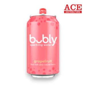 BUBLY SPARKLING WATER GRAPEFRUIT 12OZ CAN 8CT
