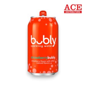 BUBLY SPARKLING WATER STRAWBERRY 12OZ CAN 8CT