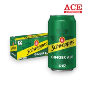 SCHWEPPES GINGER ALE 12OZ 12CT