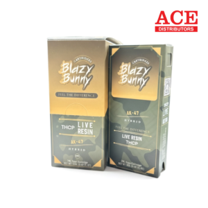 BLAZY BUNNY 2ML LIVE RESIN THC-P CARTRIDGE 6CT - AK-47