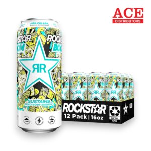 ROCKSTAR ENERGY PINA COLADA 16OZ 12CT