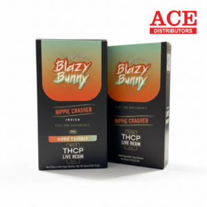 BLAZY BUNNY 4ML LIVE RESIN THC-P DISPOSABLE 6CT - HIPPIE CRASHER