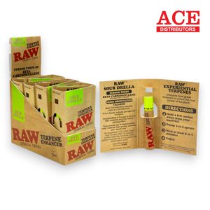 RAW TERP ENHANCED SPRAY SOUR DRELLA 8CT