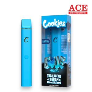 COOKIES 3GM DISPOSABLE 5CT - BLUE RAZ