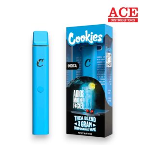 COOKIES 3GM DISPOSABLE 5CT - ADIOS MF