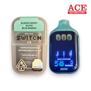 BOUTIQ SWITCH V5 LIQUID DIAMOND THCP DISPOSABLE 2G BLINKER BERRY/PLUTO/BLUE MANGO -10CT