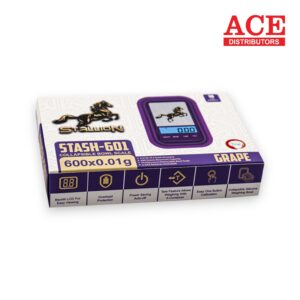 STALLION SCALE STASH RETRACTABLE BOWL 600G X 0.01G RED EACH