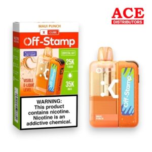 OFF-STAMP X CUBE CRYSTAL 35000PUFF POD 5CT -MAUI PUNCH