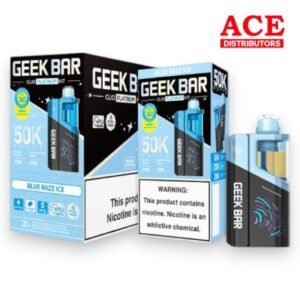 GEEK BAR CLIO PLATINUM 16 ML 50000PUFFS 5CT - BLUE RAZZ ICE