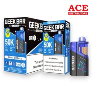 GEEK BAR CLIO PLATINUM 16 ML 50000PUFFS 5CT - TRIPLE BERRY ICE