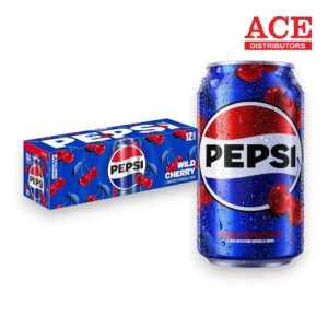 PEPSI WILD CHERRY 12OZ CAN 12CT