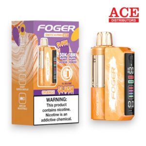 FOGER SWITCH PRO 30000 PUFFS DISPOSABLE KIT 5CT BOX - ORANGE SLUSH